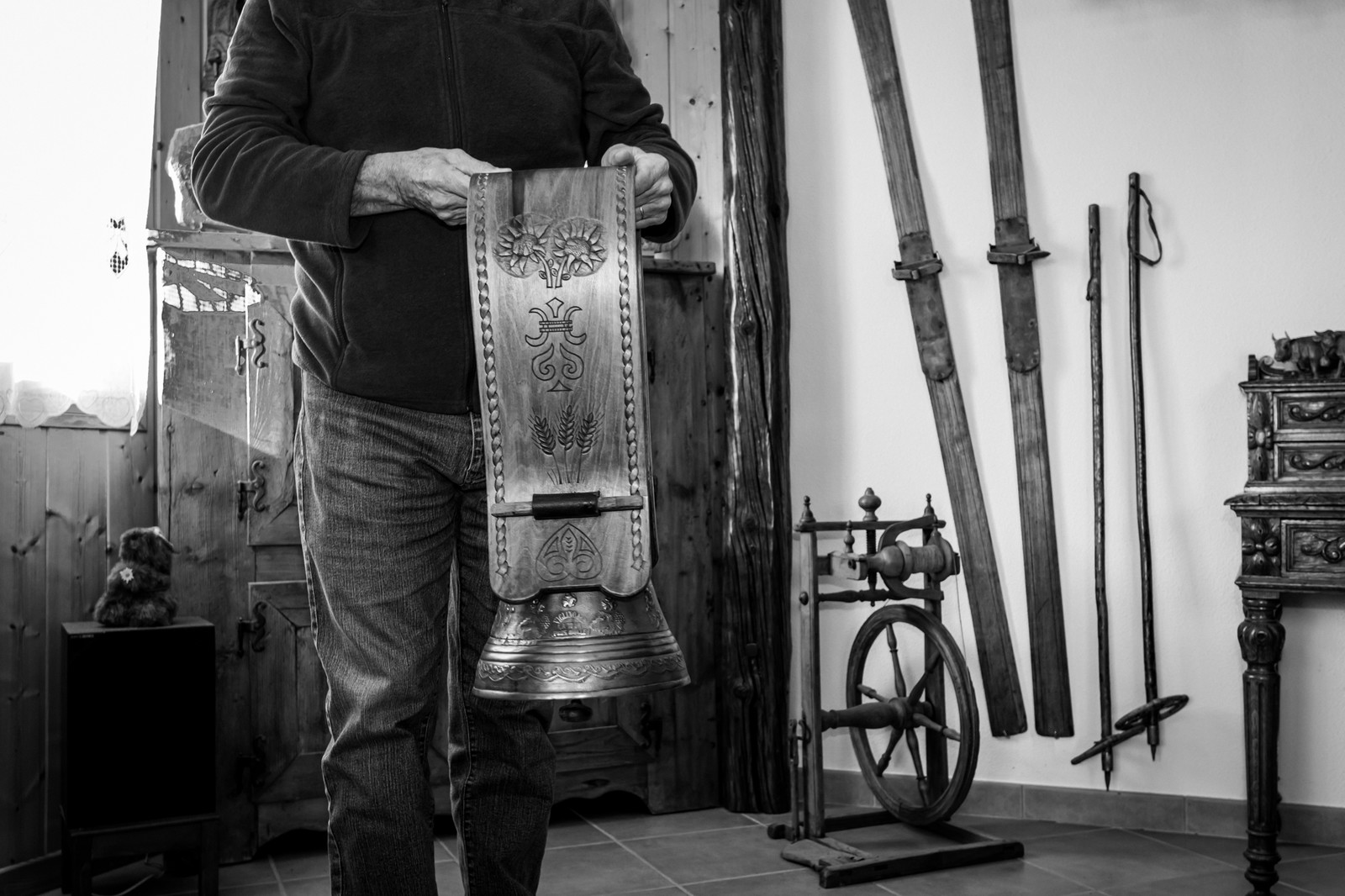 Collection de cloches - Exposition à la Maison du Berger