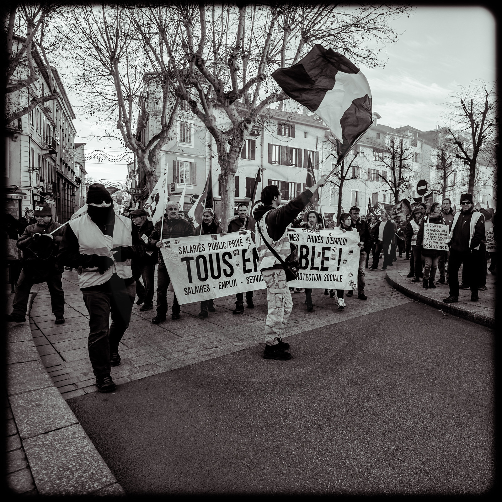 Manifestation à Gap le 09 janvier 2020