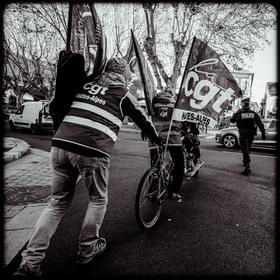Manifestation à Gap le 10 décembre 2019.