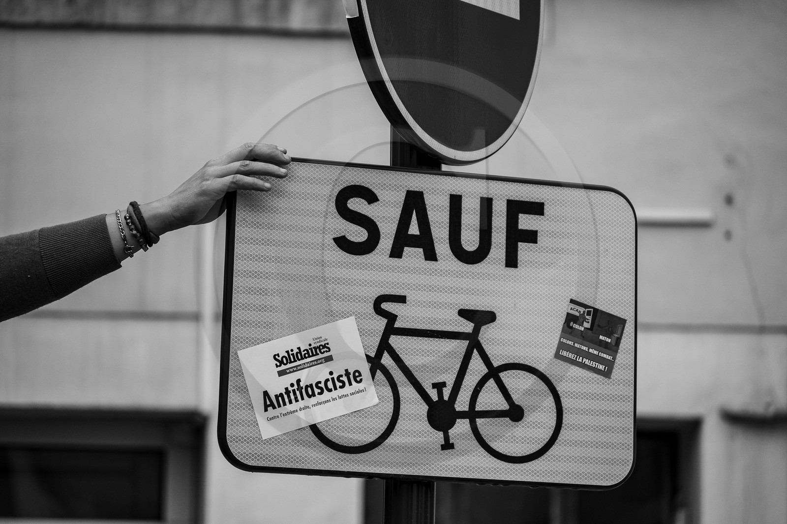 15 juin 2024 - Gap (Hautes-Alpes)- Manifestation contre l'extrême droite