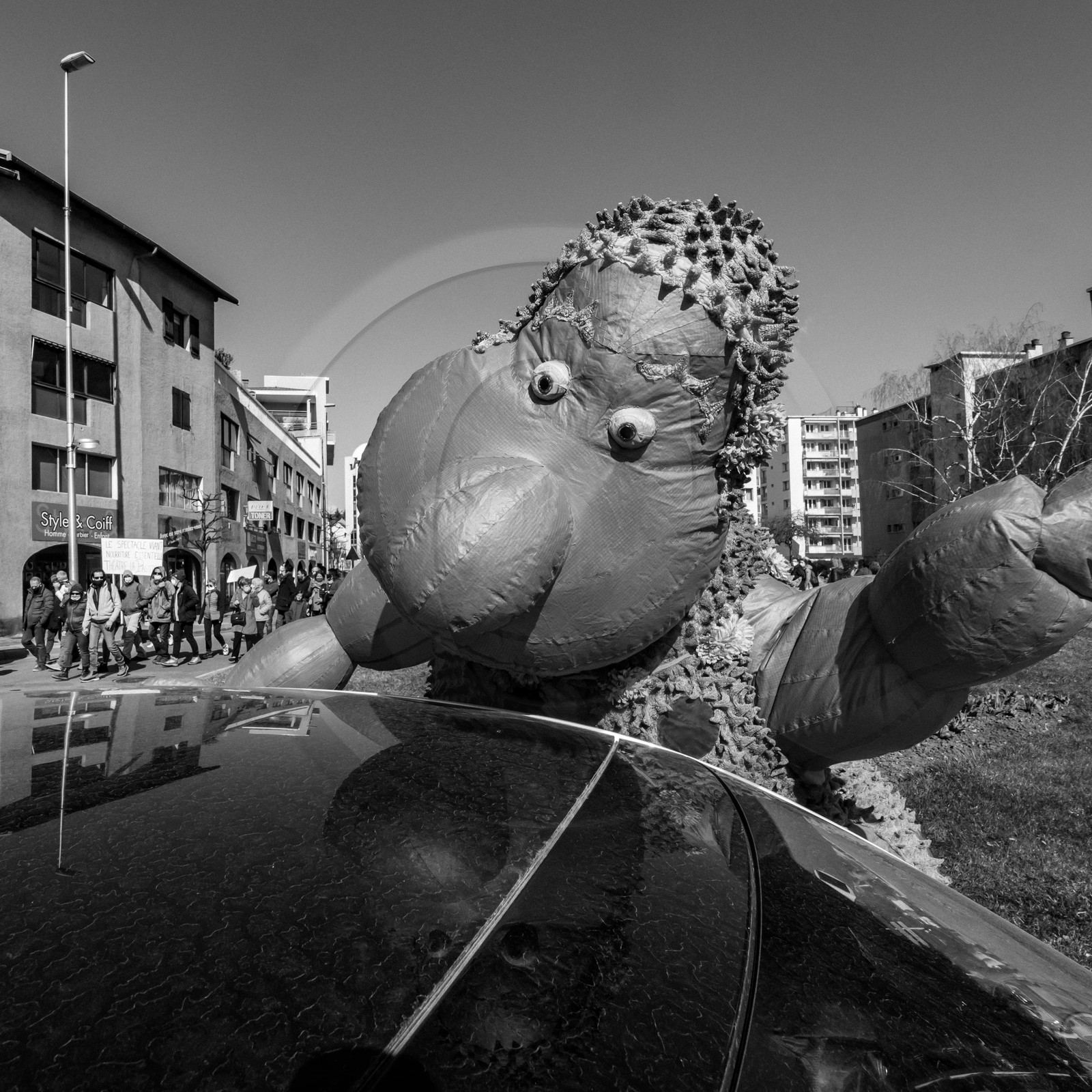 21 mars 2021 - Gap - Mobilisation pour la réouverture des lieux culturels