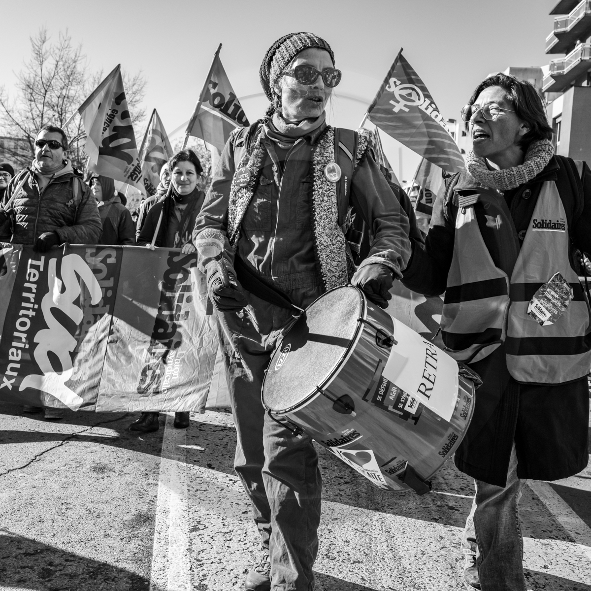 7 février 2023 : Défenses de retraites à Gap