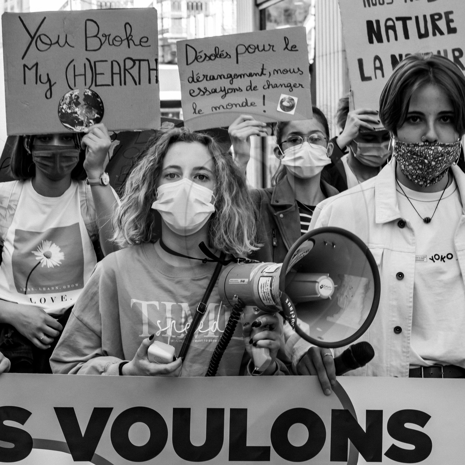 27 mars 2021 : Manifestation des jeunes pour le climat à Gap