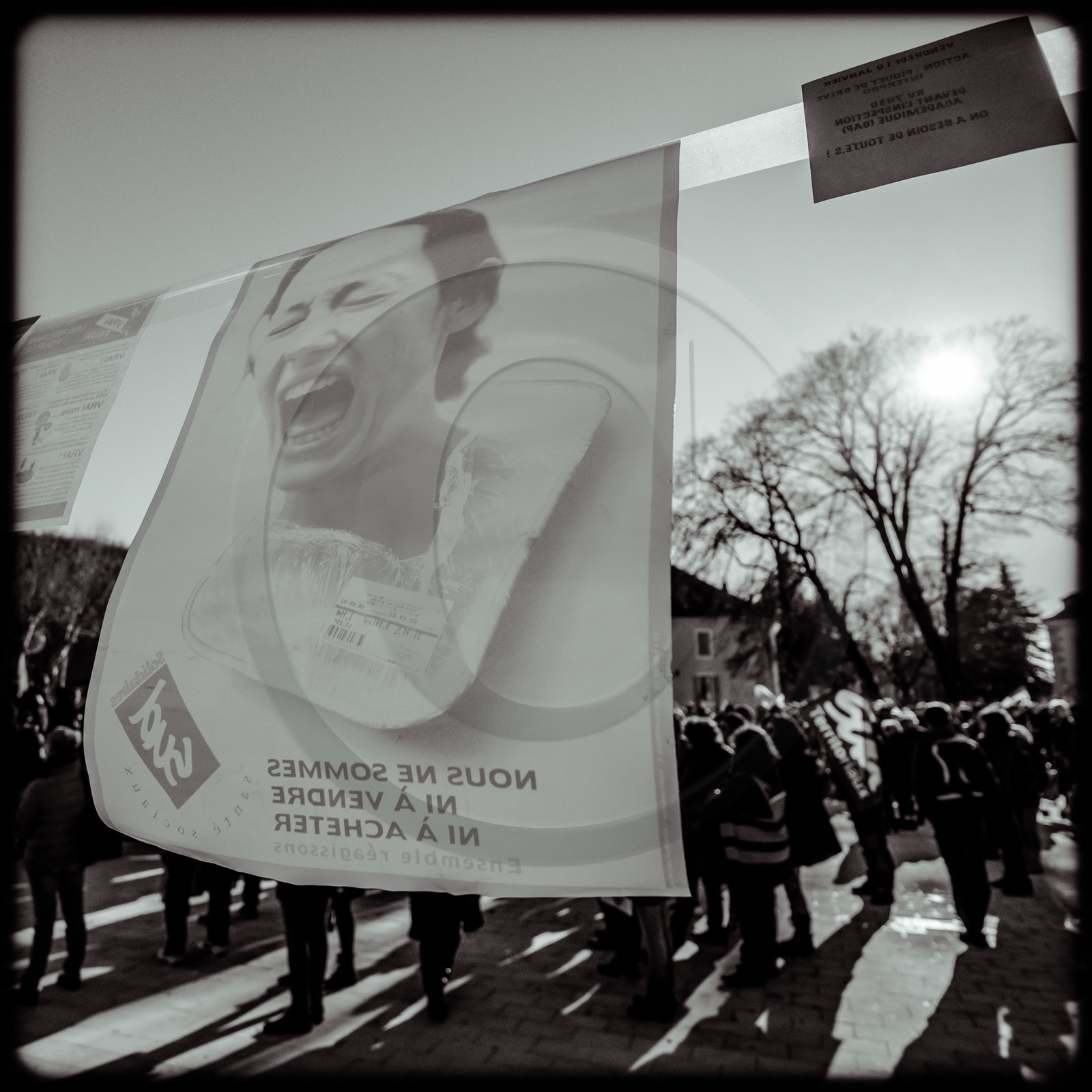 Manifestation à Gap le 09 janvier 2020