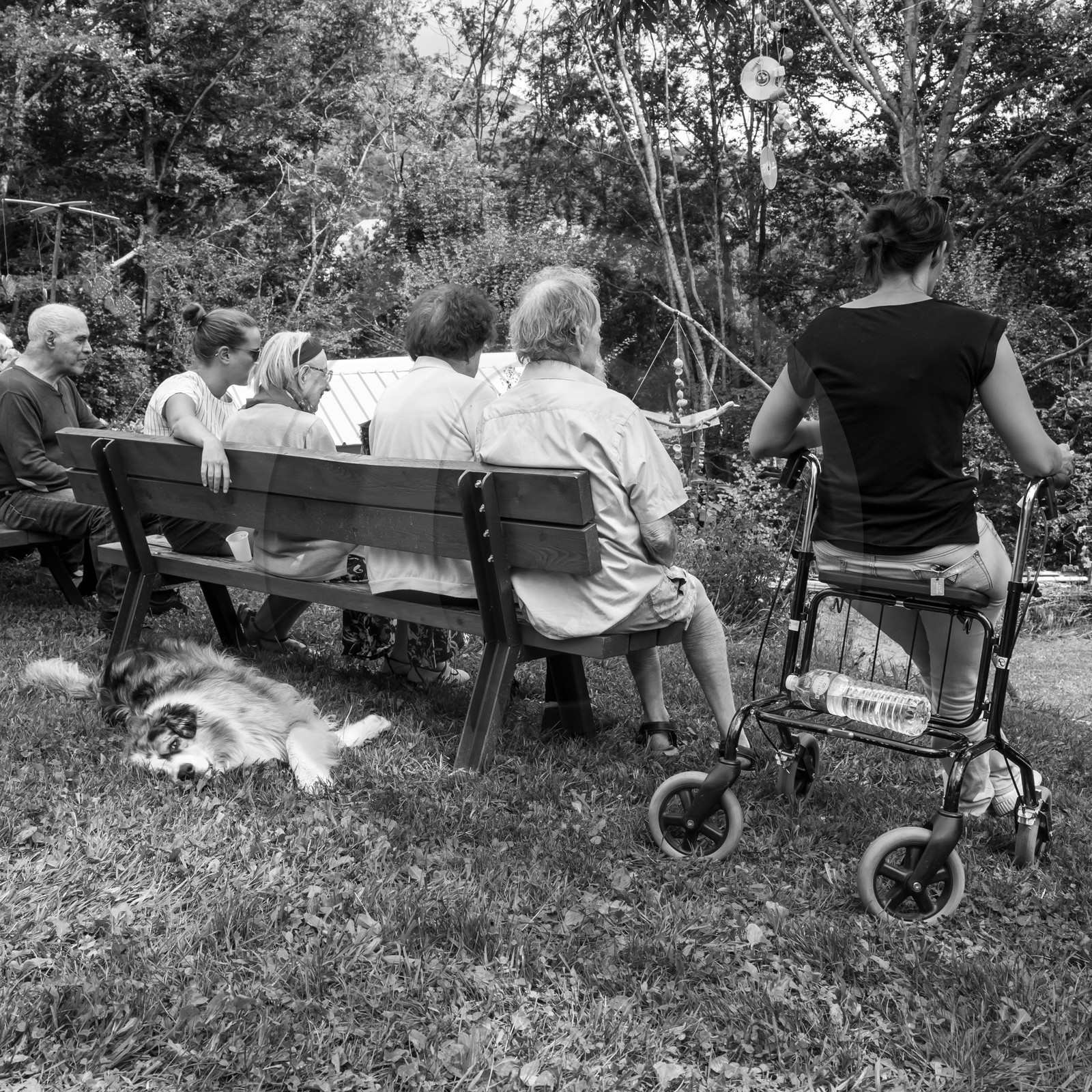 Une après-midi au jardin