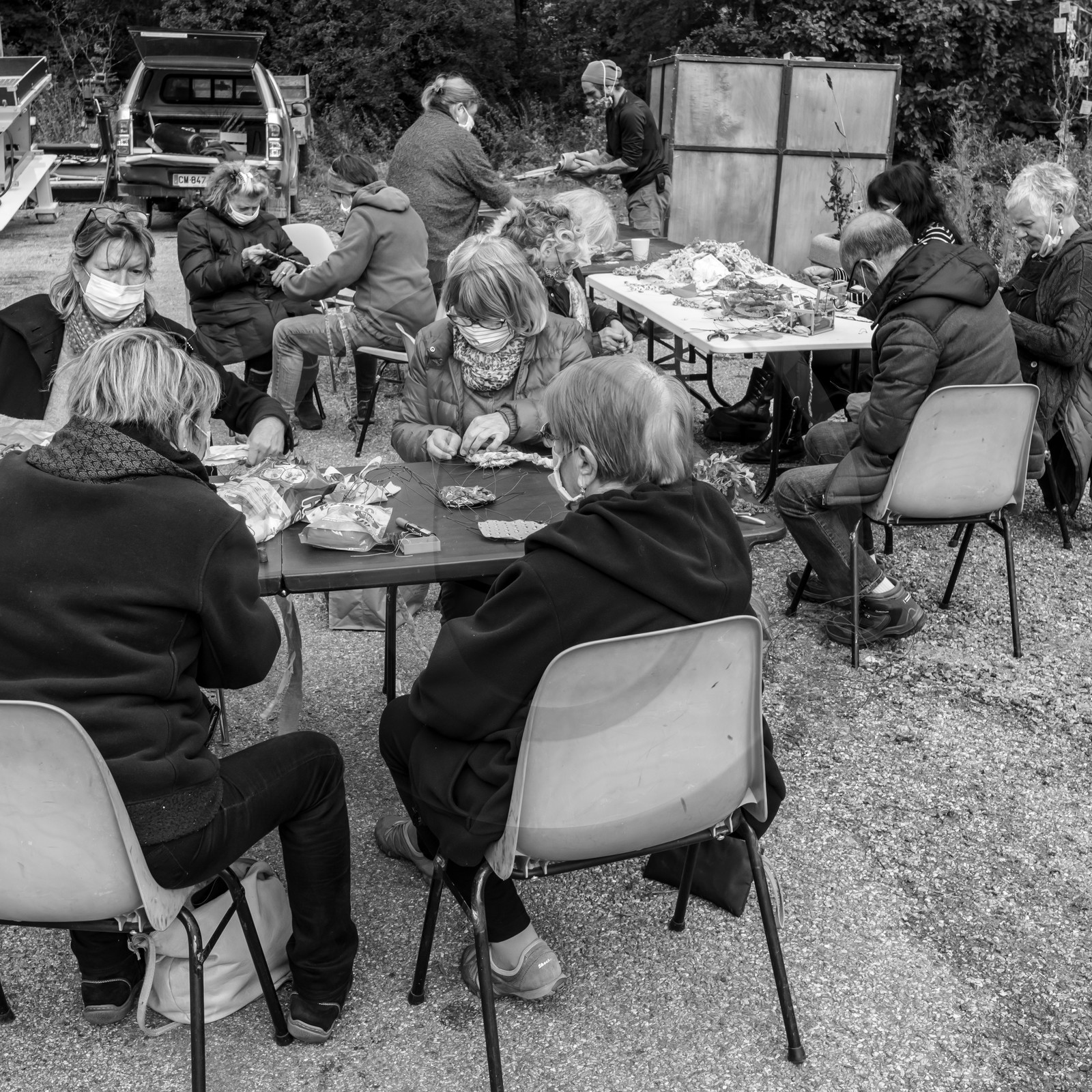 Fabrication de tournesols