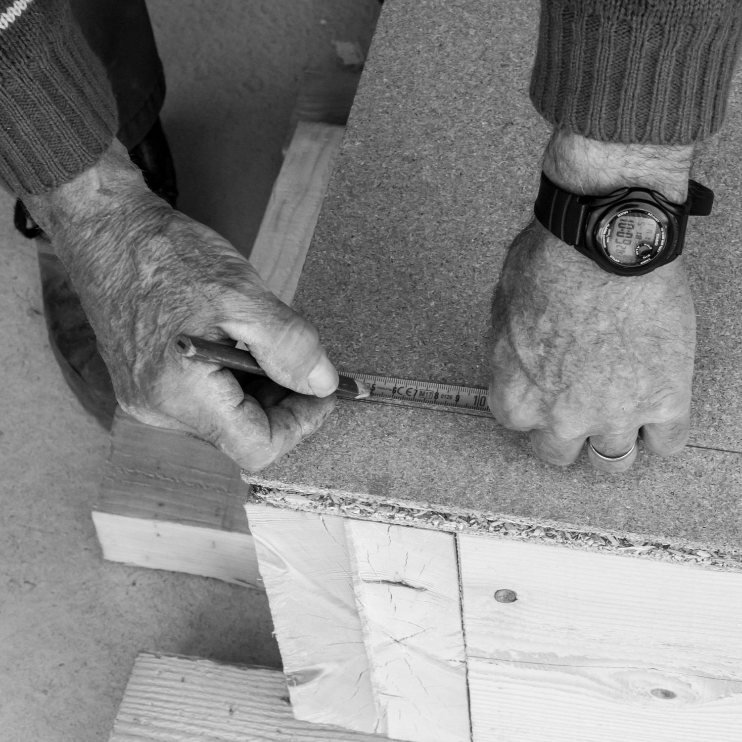 Construction d'une cabane