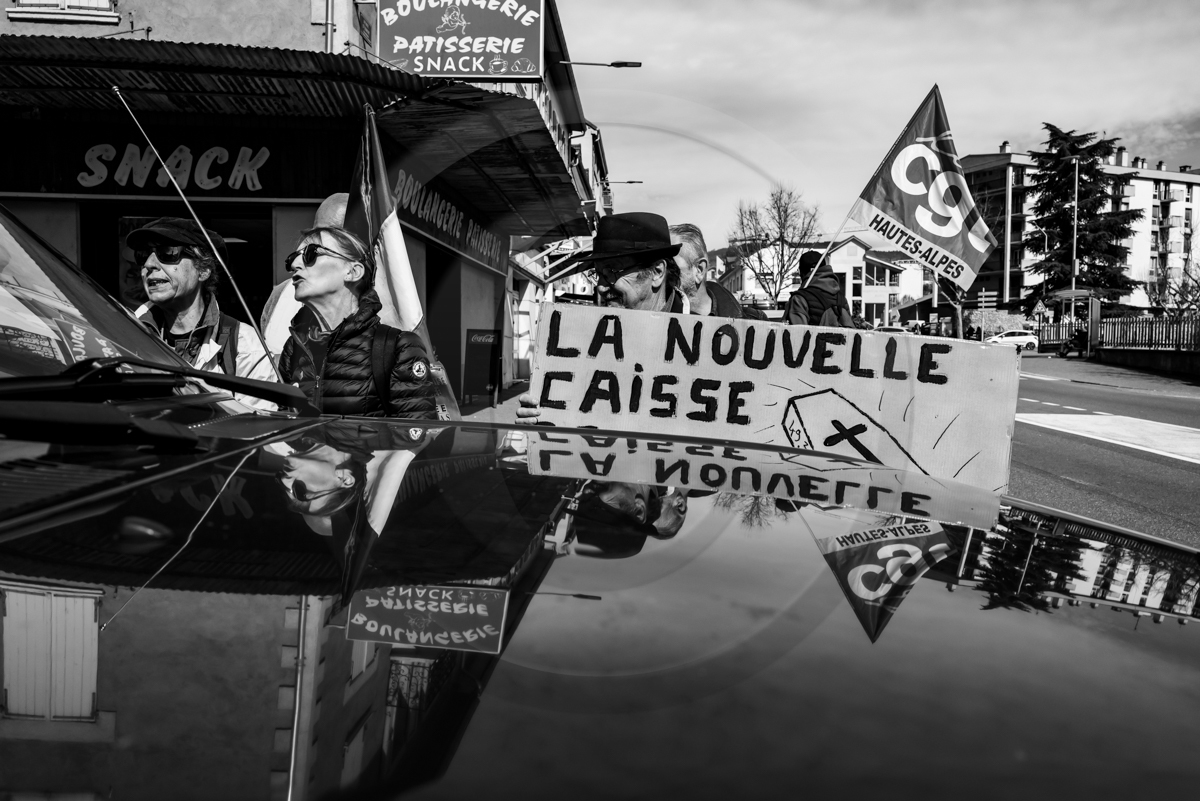 18 mars 2023 : Manifestation contre la réforme des retraites à Gap