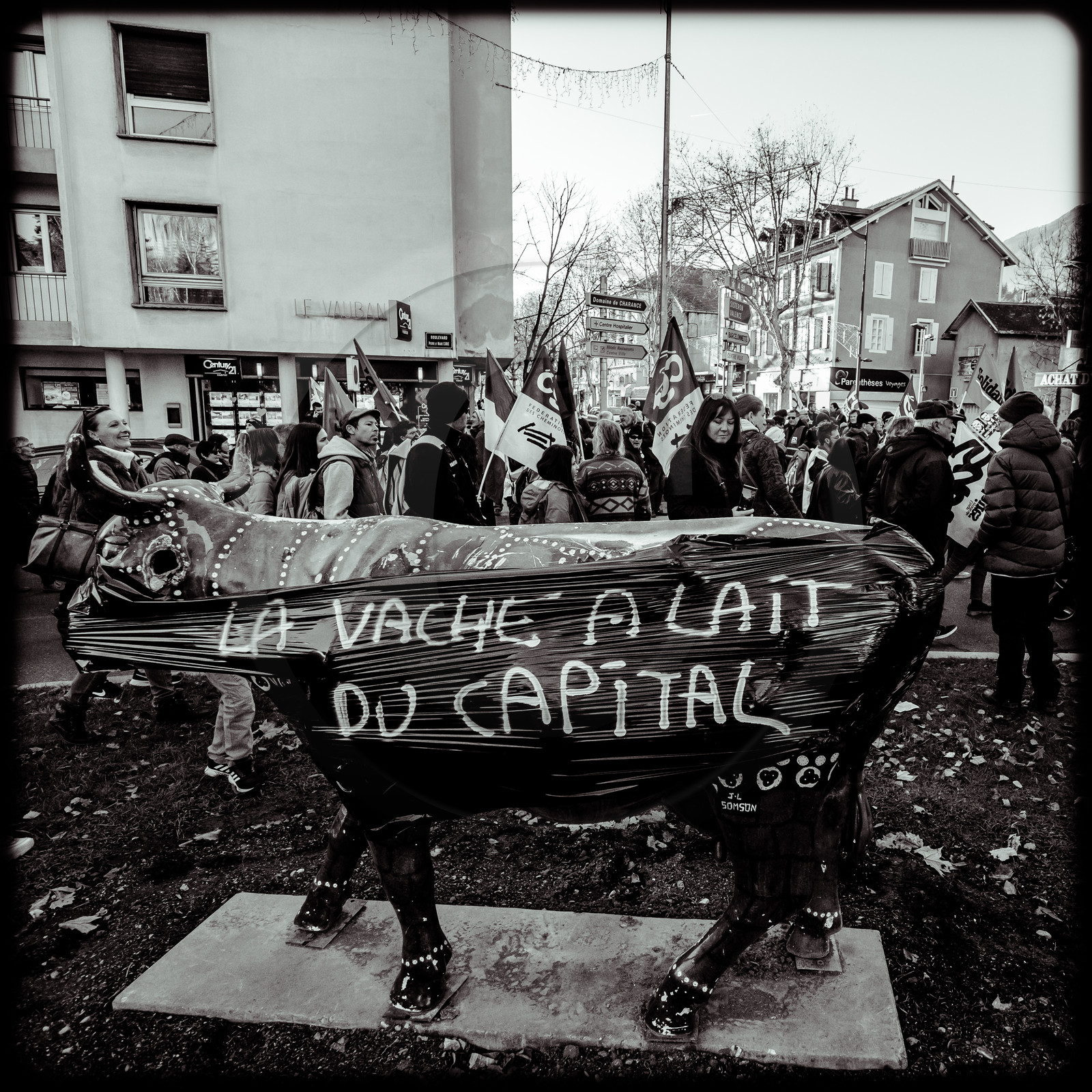 Manifestation à Gap le 11 janvier 2020