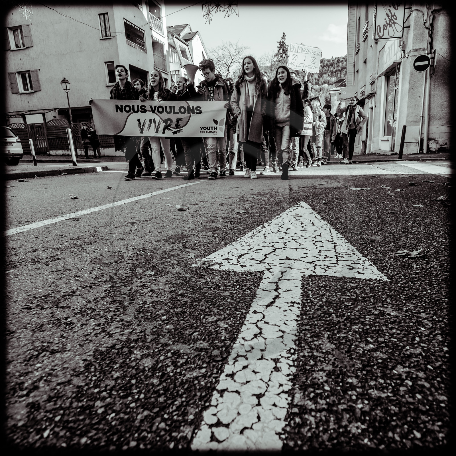 Les jeunes pour le climat - Youth for climate - Manifestation à Gap (Hautes-Alpes), le 29 11 19