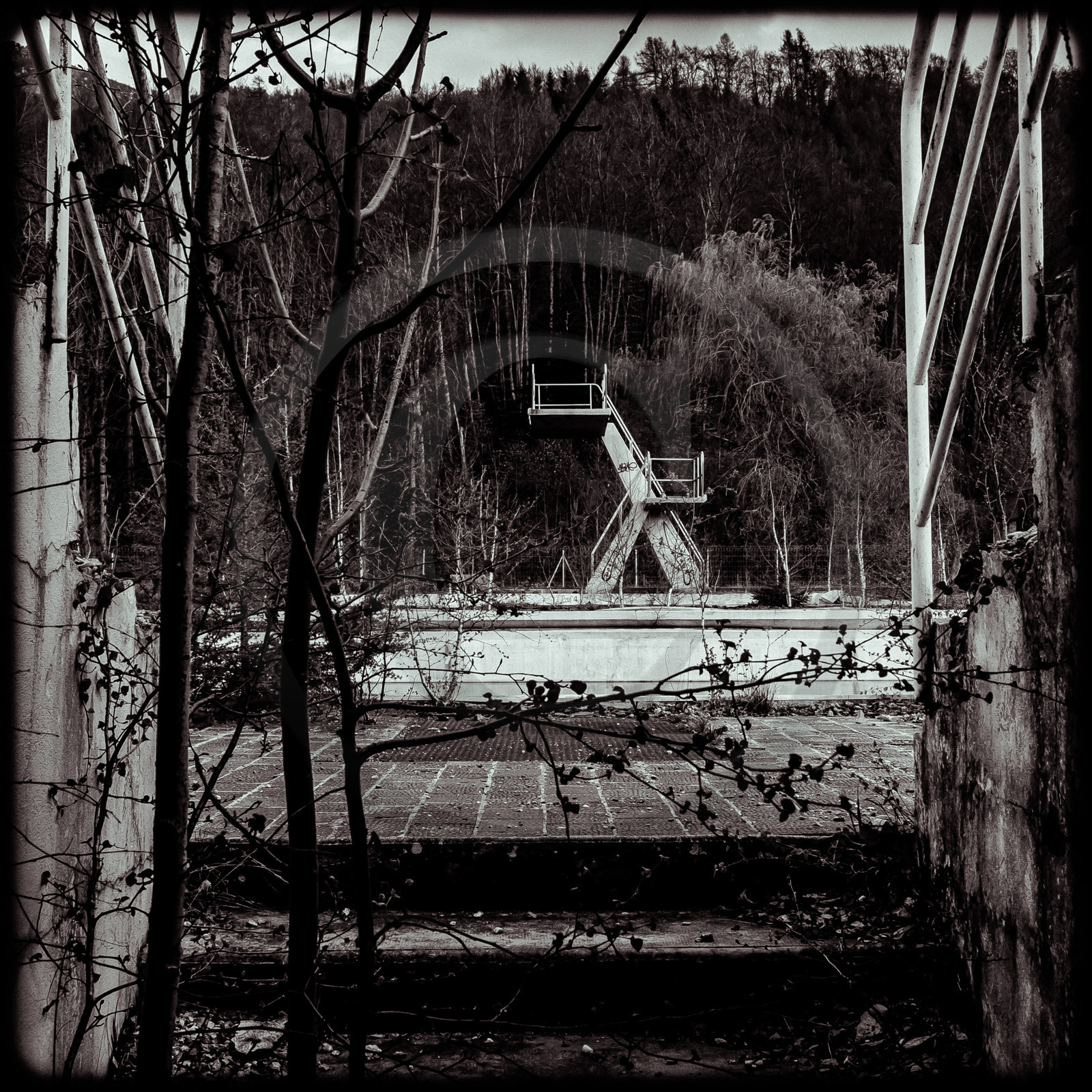 La piscine de Saint-Léger-les-Mélèzes