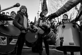 31 janvier 2023 : Manifestation contre la réforme des retraites. Plus de 4000 personnes dans les rues de Gap (Hautes-Alpes).