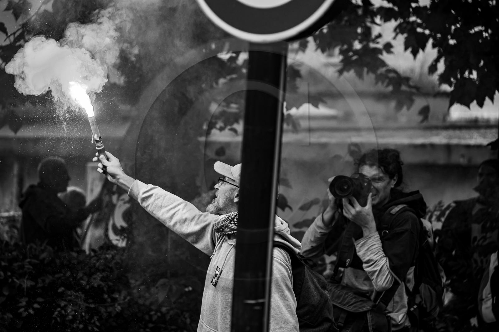 15 juin 2024 - Gap (Hautes-Alpes)- Manifestation contre l'extrême droite