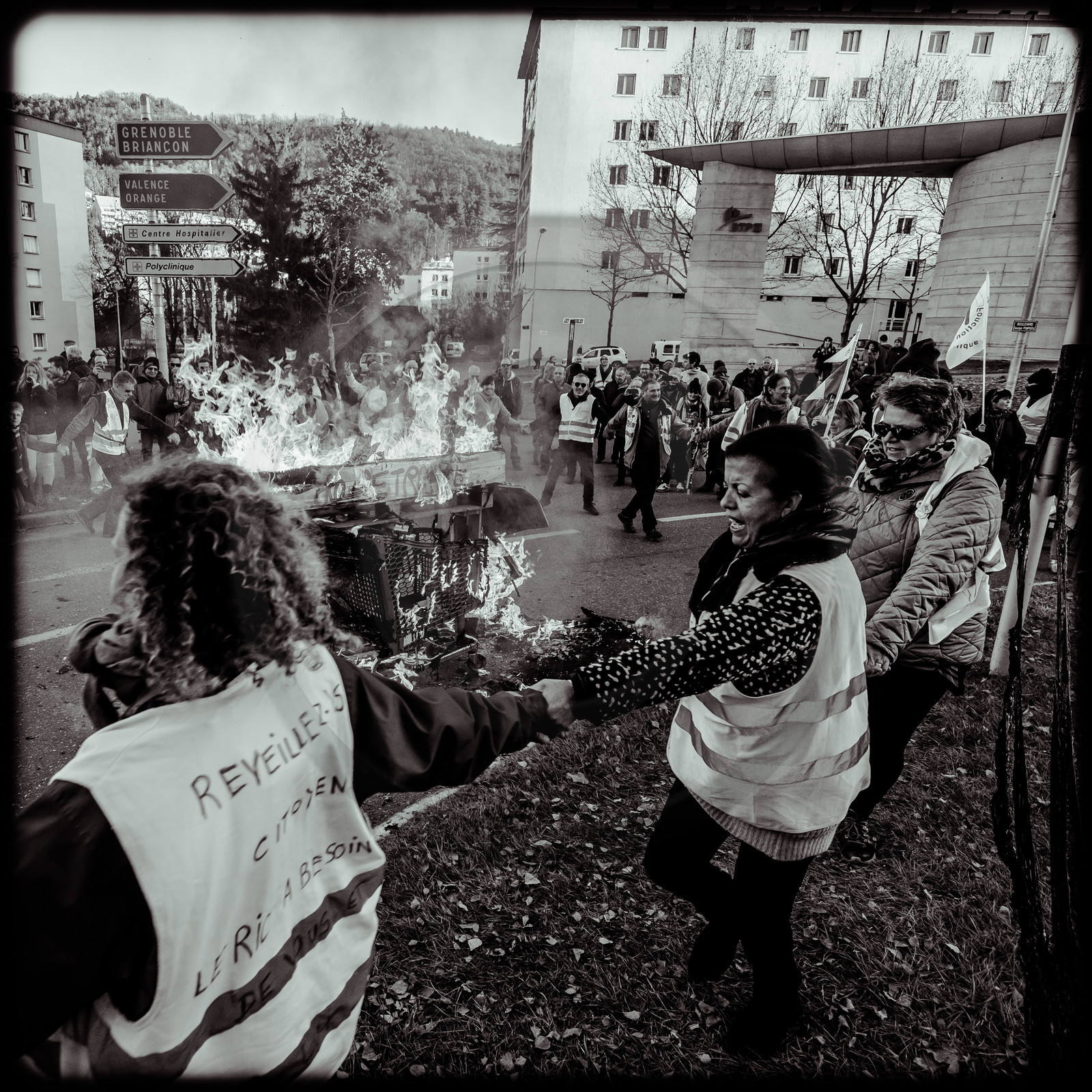 Manifestation à Gap le 09 janvier 2020