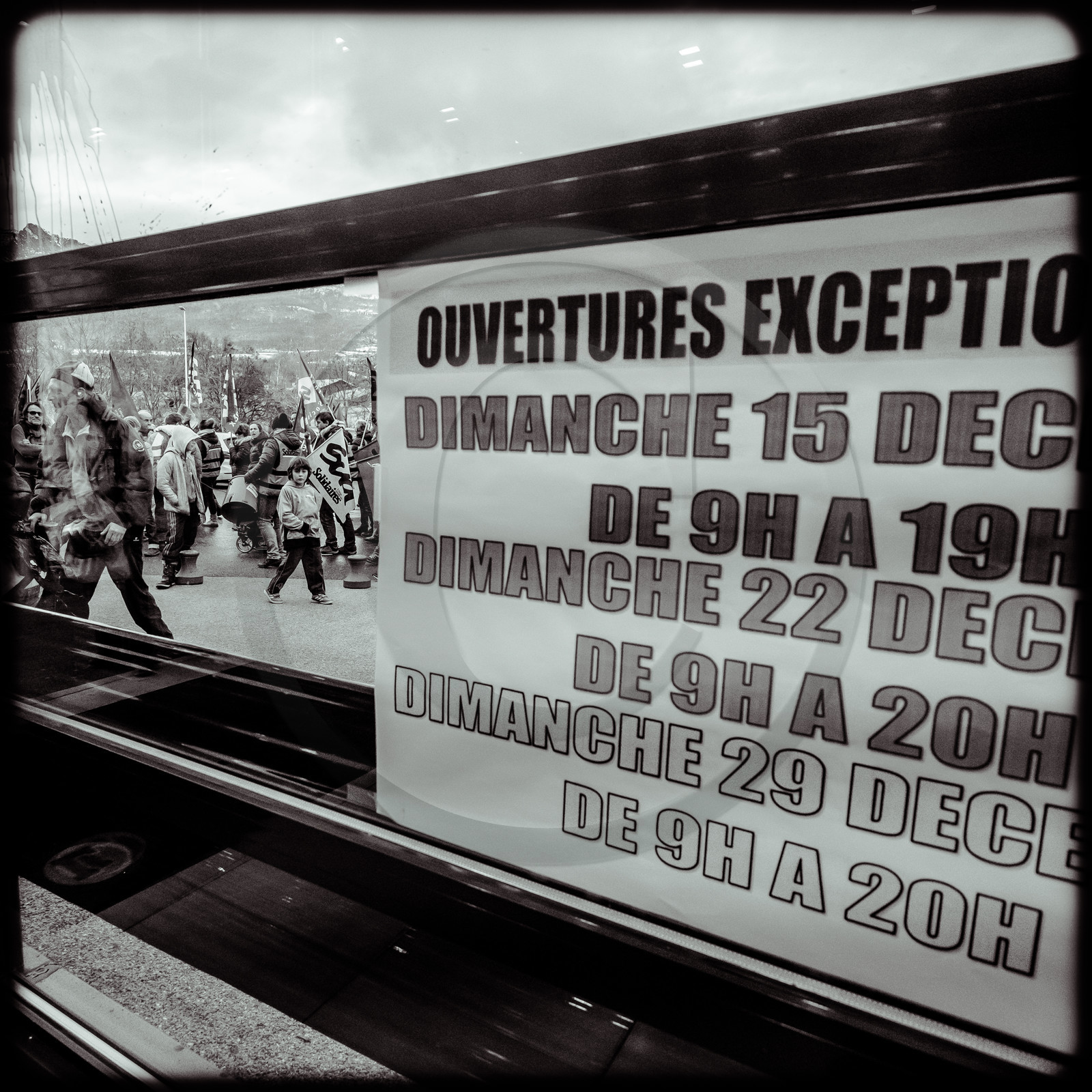 Manifestation à Gap le 17 décembre 2019