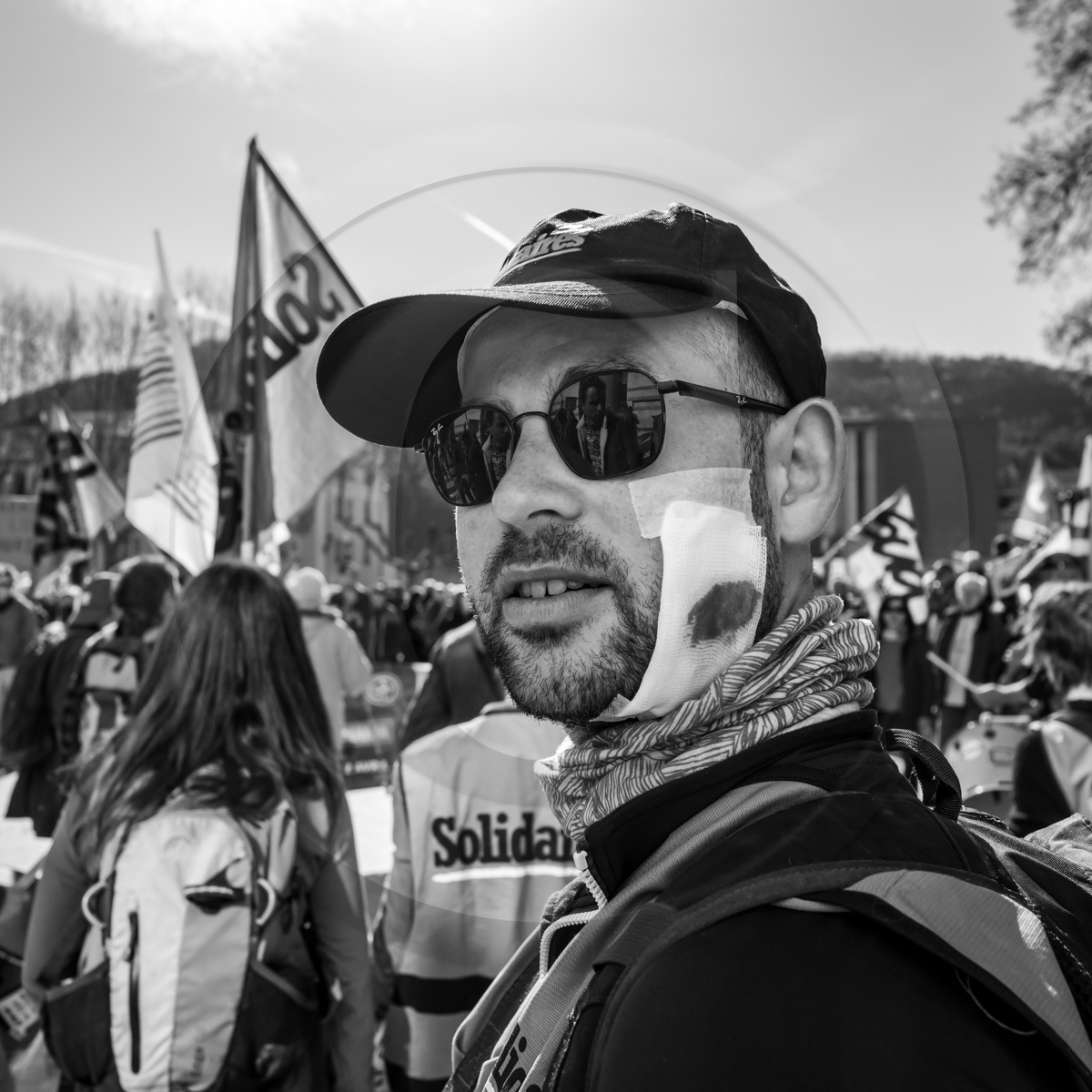 6 avril 2023 : Manifestation contre la réforme des retraites à Gap