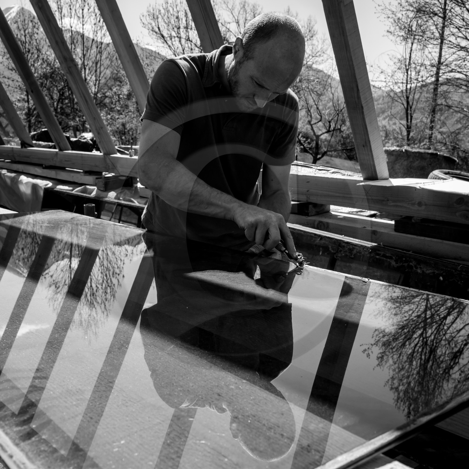 Permaculture - Construction d'une serre bioclimatique semi-enterrée