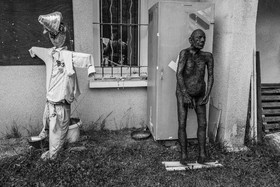 Exposition La forêt d'hommes, une création de Barbara Fougnon, artiste plasticienne