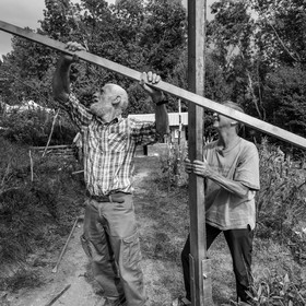 08 septembre 2021 : des jeux et des aménagements au jardin