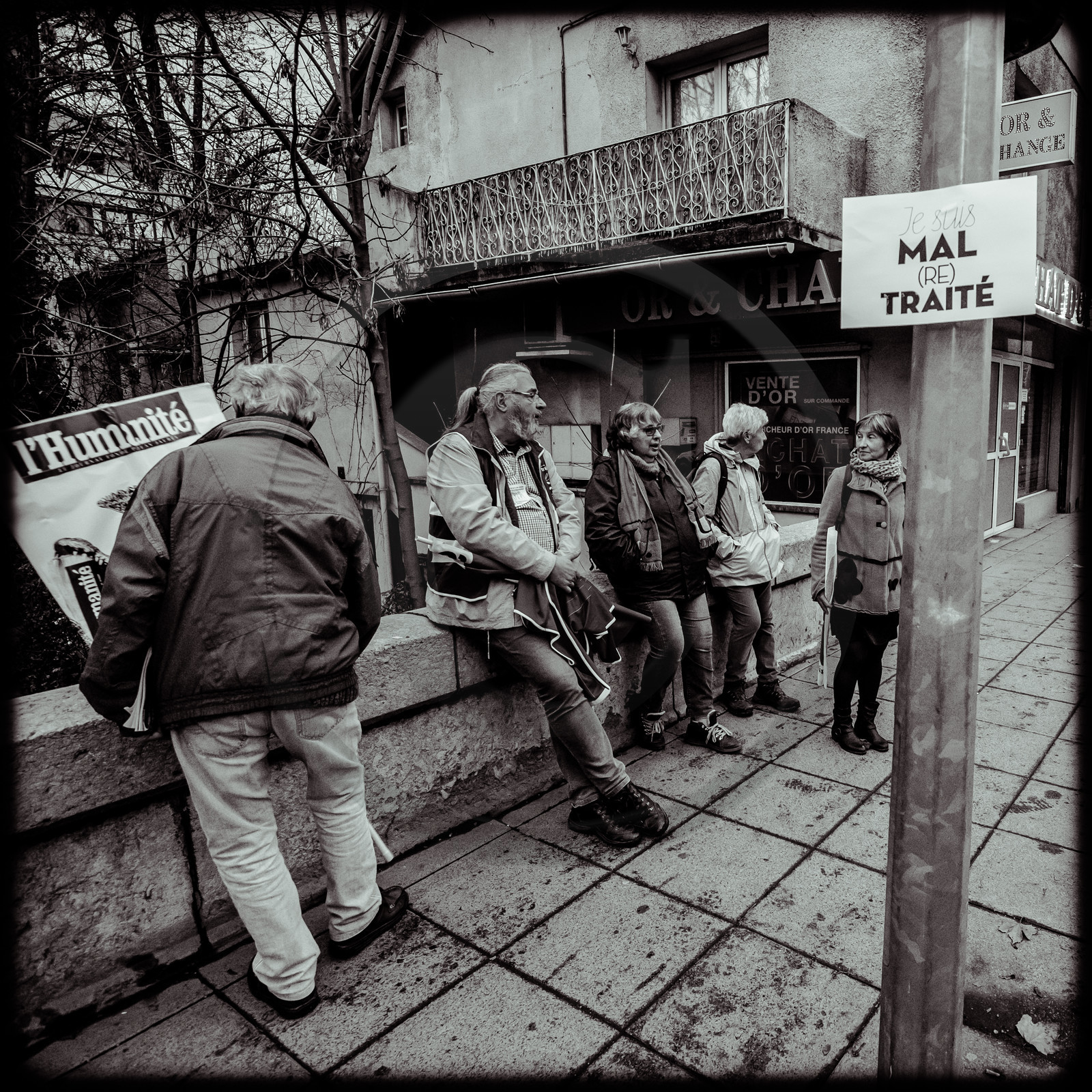 Manifestation à Gap le 17 décembre 2019