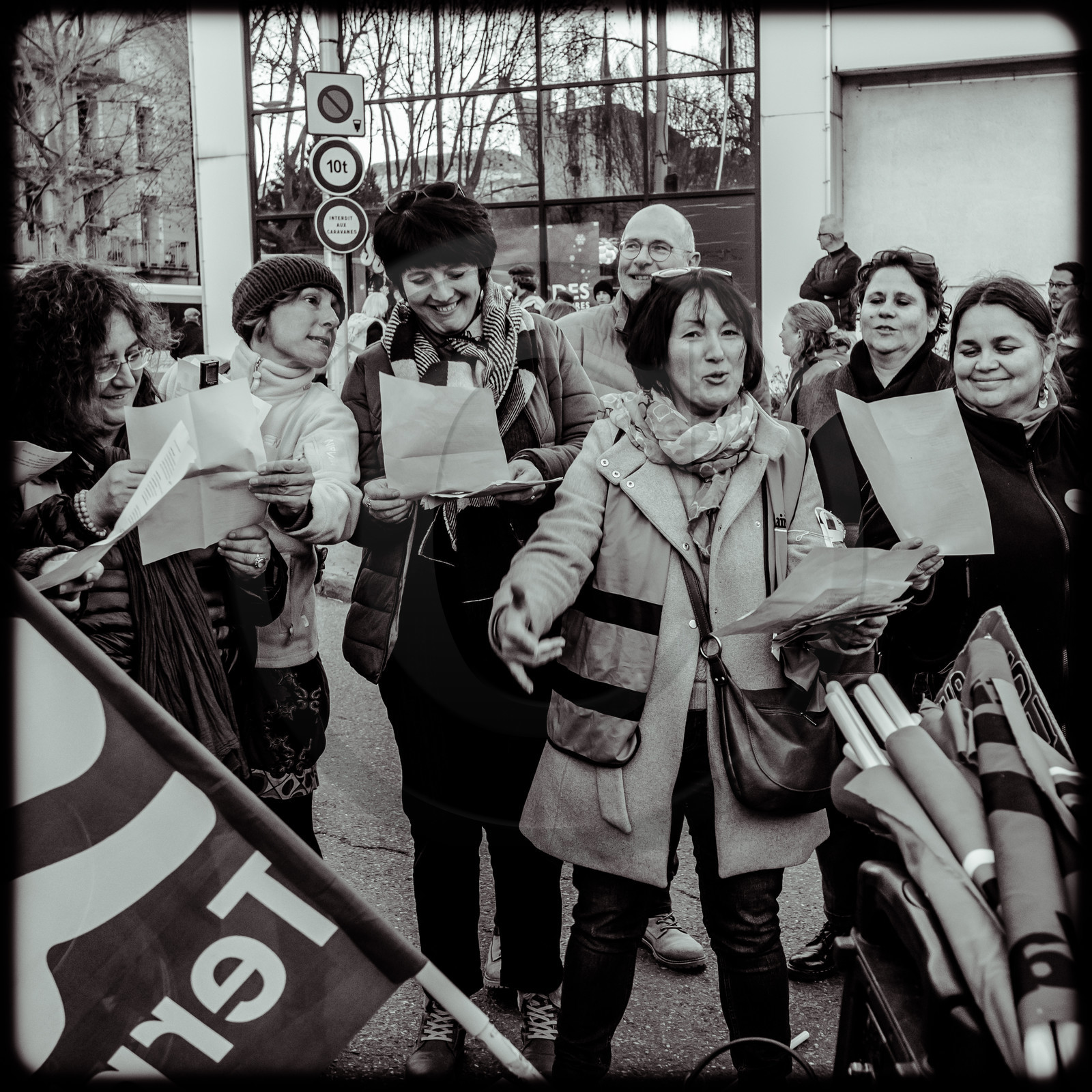 Manifestation à Gap le 09 janvier 2020