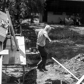Construction d'une cabane