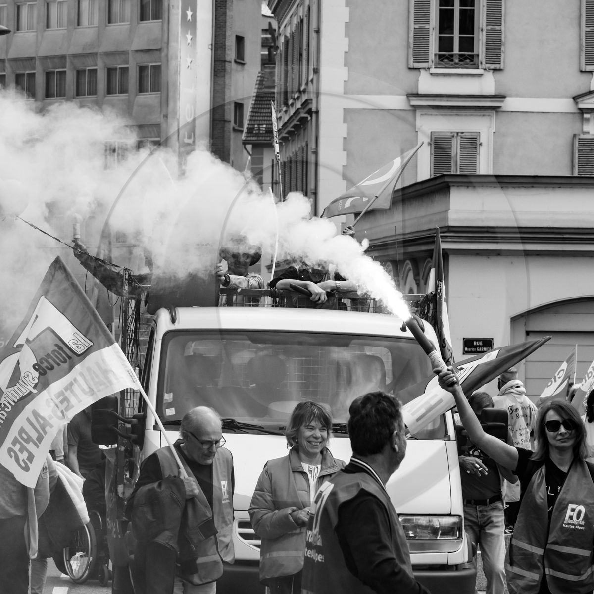1er mai 2023 : manifestation à Gap (Hautes-Alpes)