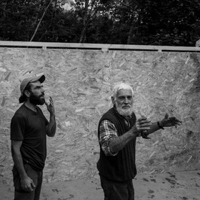Installation de la cabane