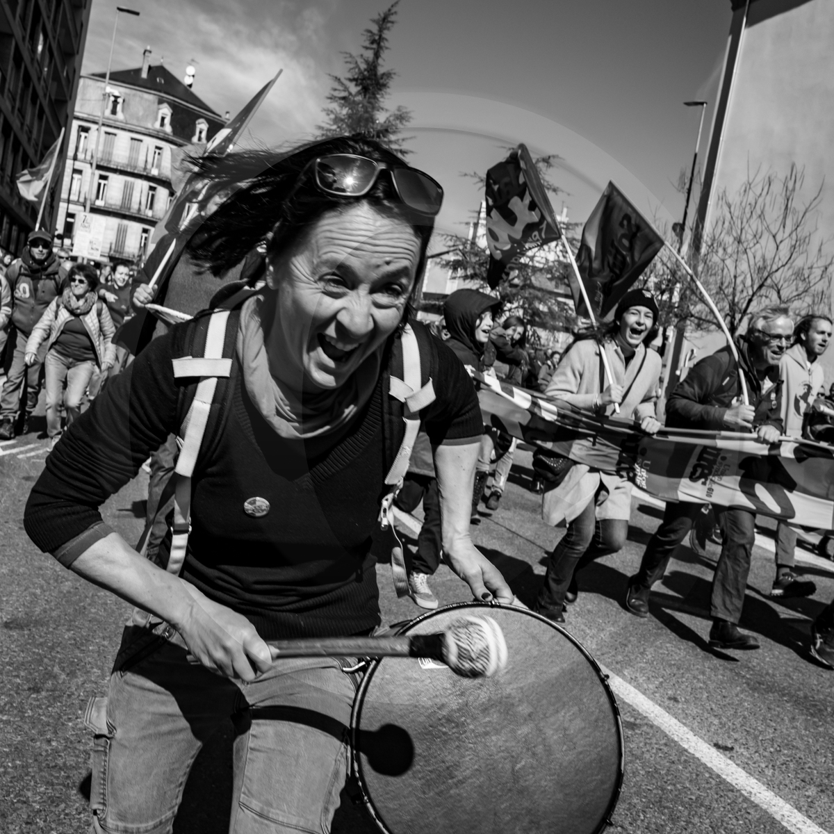 7 mars 2023 : Manifestation contre la réforme des retraites à Gap