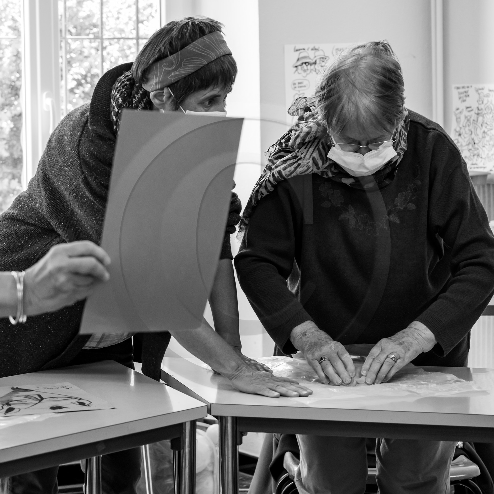 05 mai 2021 : fabrication de masques