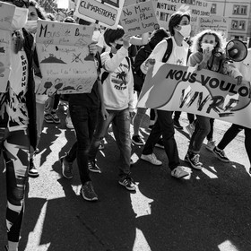 27 mars 2021 : Manifestation des jeunes pour le climat à Gap