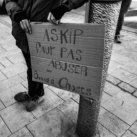 11 février 2023 : Manifestation contre la réforme des retraites à Gap (Hautes-Alpes)