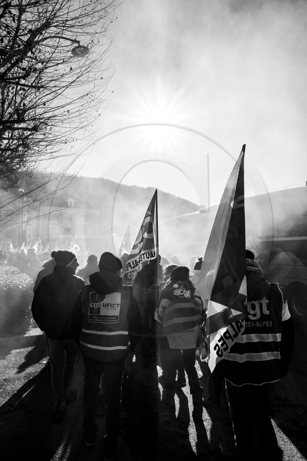 19 janvier 2023 : Manifestation pour le défense des retraites à Gap