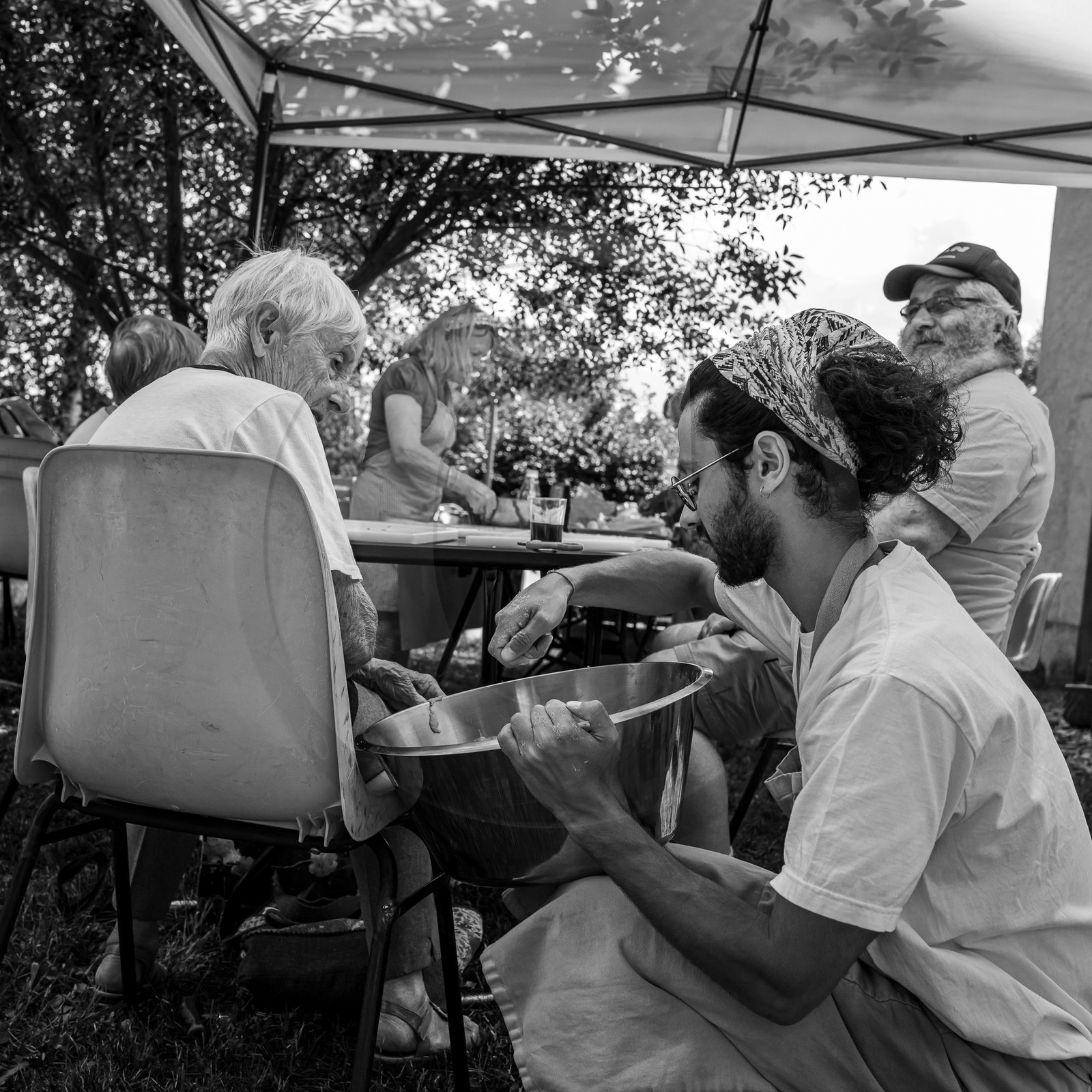 05 juillet 2023 : une cantine et des artistes