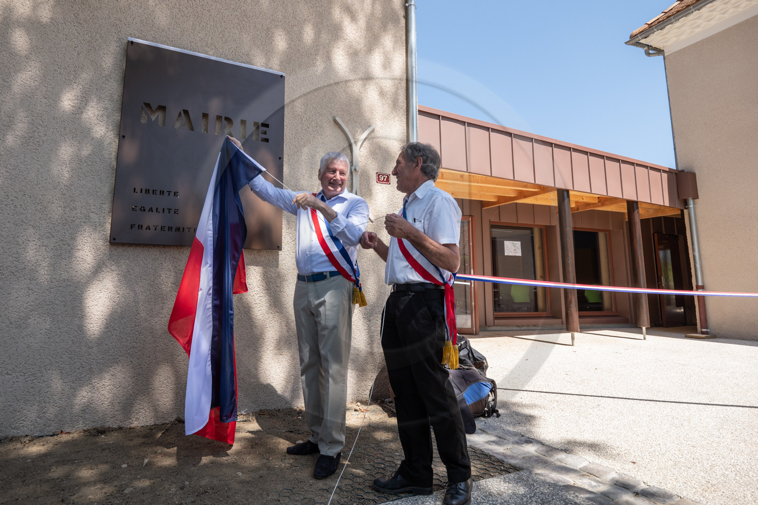 Chatel-en-Trièves - Inauguration de la Mairie