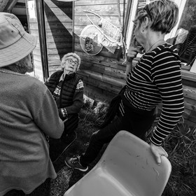 Atelier laine et promenade au jardin