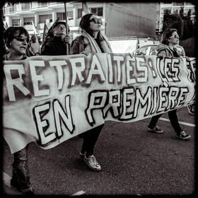 Manifestation pour la défense des retraites - Gap - 20 février 2020
