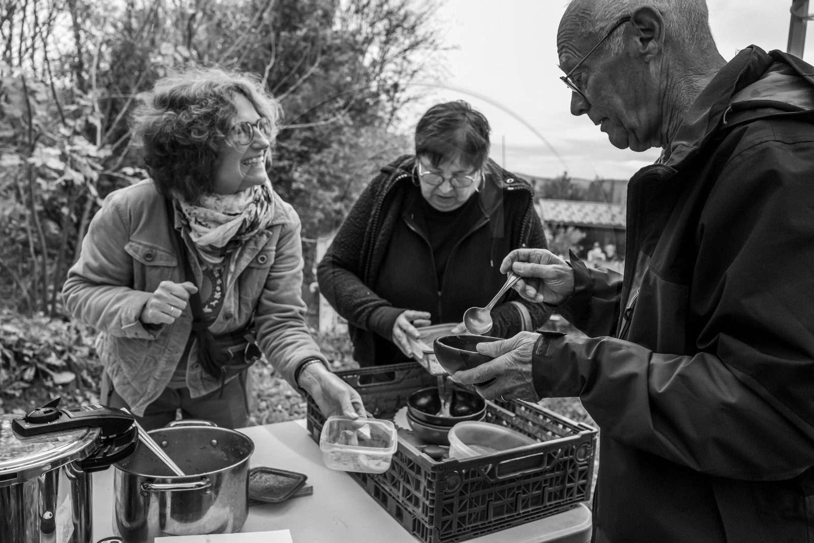 Des soupes, des desserts et un marché des créateurs