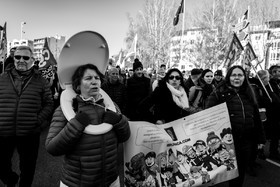 31 janvier 2023 : Manifestation contre la réforme des retraites. Plus de 4000 personnes dans les rues de Gap (Hautes-Alpes).