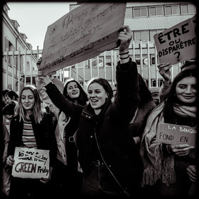 Les jeunes pour le climat - Youth for climate - Manifestation à Gap (Hautes-Alpes), le 29 11 19