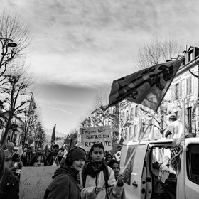 7 mars 2023 : Manifestation contre la réforme des retraites à Gap