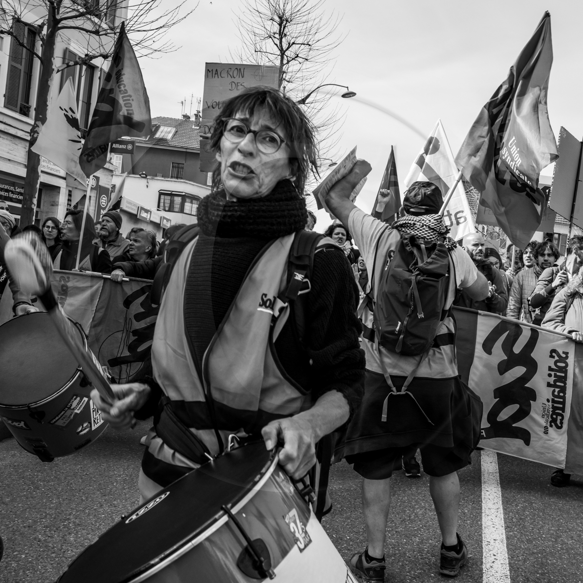 28 mars 2023 : Manifestation contre la réforme des retraites à Gap
