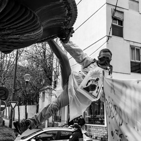 04 février 2021 à Gap (Hautes-Alpes) : Manifestation des soignants oubliés du Ségur de la santé.