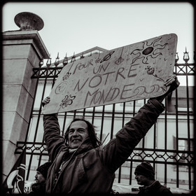 Manifestation à Gap le 10 décembre 2019.