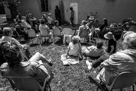 03 juillet 2024 : Création participative de L'homme de l'Ouort avec Barbara Fougnon, artiste plasticienne