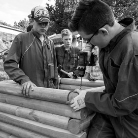 Construction de bacs surélevés