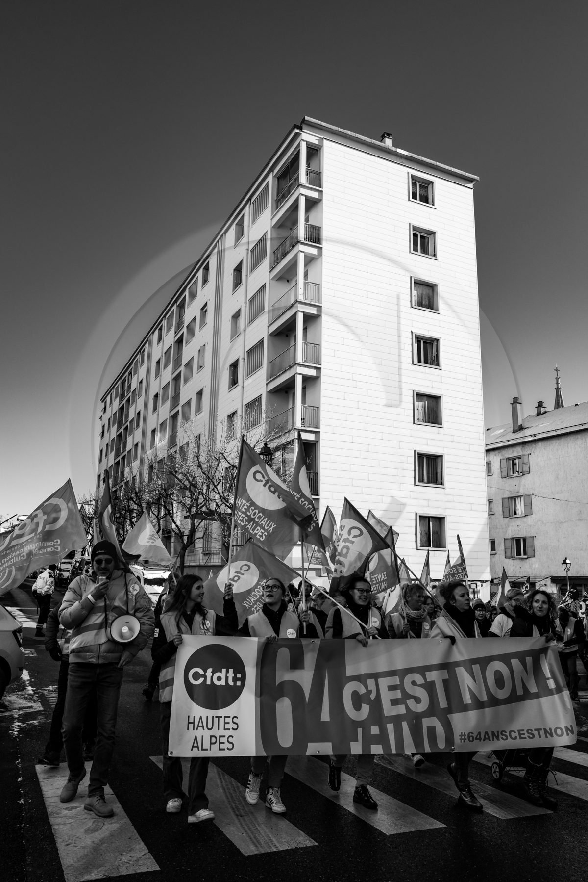 7 février 2023 : Défenses de retraites à Gap