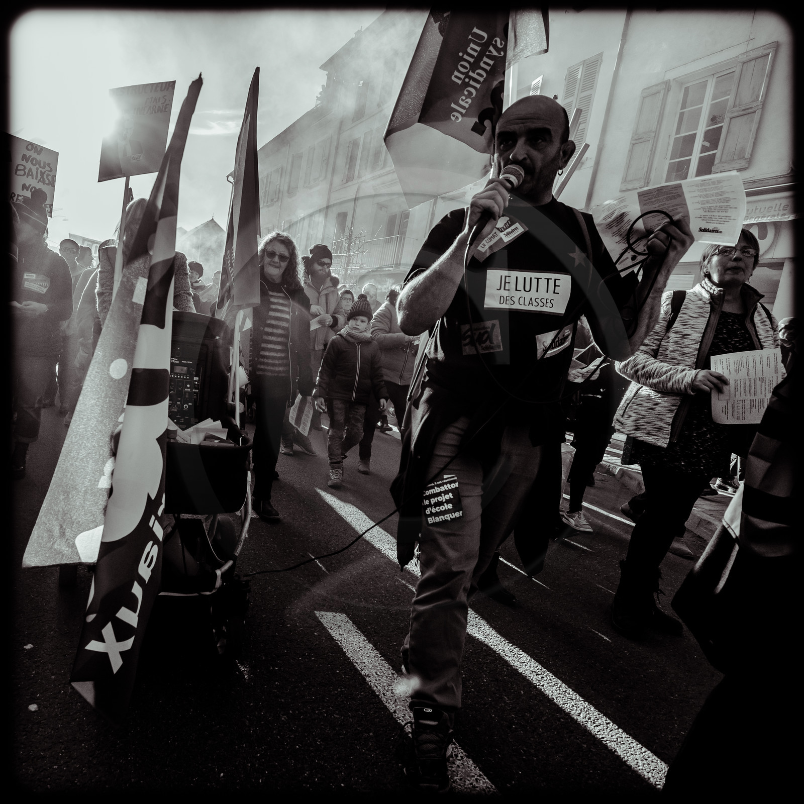 Manifestation à Gap le 09 janvier 2020