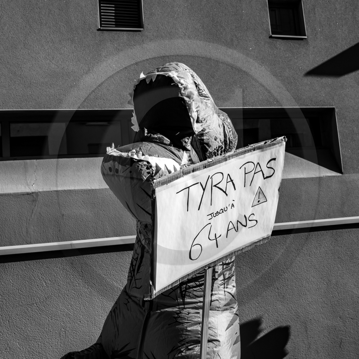 11 février 2023 : Manifestation contre la réforme des retraites à Gap (Hautes-Alpes)