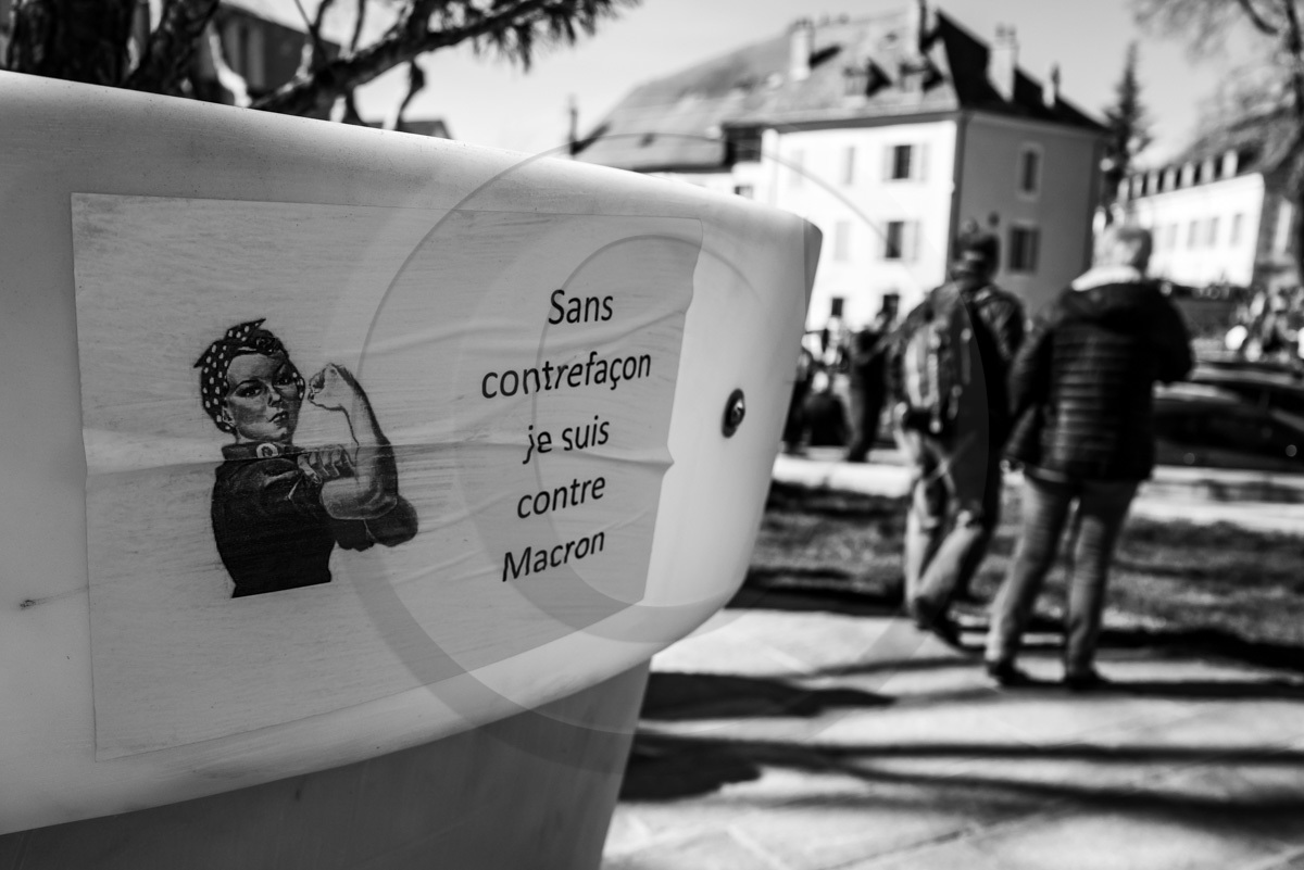 6 avril 2023 : Manifestation contre la réforme des retraites à Gap